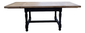 Farmhouse Table in Oak with Extensions, 1960s