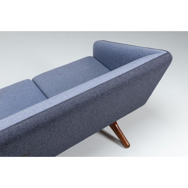 Ml-90 Three-Seater Sofa by Illum Wikkelso for Laursen, Denmark, 1960 For Sale - Image 12 of 15