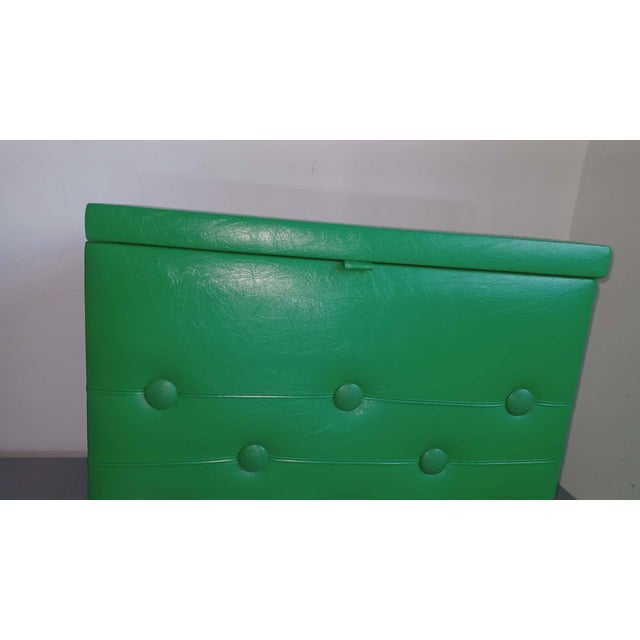 Vintage Green Chest, 1960s For Sale - Image 9 of 18