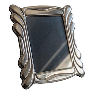 Vintage Silver Plated Picture Frame, 1970s For Sale