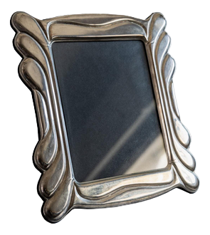 Vintage Silver Plated Picture Frame, 1970s