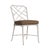 Brown Jordan Calcutta Side Chair, Dove frame with Fusion Moccasian fabric For Sale - Image 12 of 12