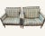 Early 20th Century Pair of Elsie De Wolfe Armchairs in Original Plaid Upholstery For Sale - Image 6 of 6