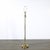 Art Deco Fluted Glass & Brass Floor Lamp For Sale In New York - Image 6 of 14