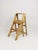 Arts & Crafts Metamorphic Library Steps Folding Ladder Chair, Vienna, Austria, 1900s For Sale - Image 13 of 18