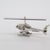 Vintage Italian Handmade Silver Helicopter Miniature, Tuscany, Arezzo, Italy, 1980s For Sale - Image 4 of 11