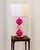 Pink Sphere Lamps, 1980s, Set of 2 For Sale - Image 4 of 4
