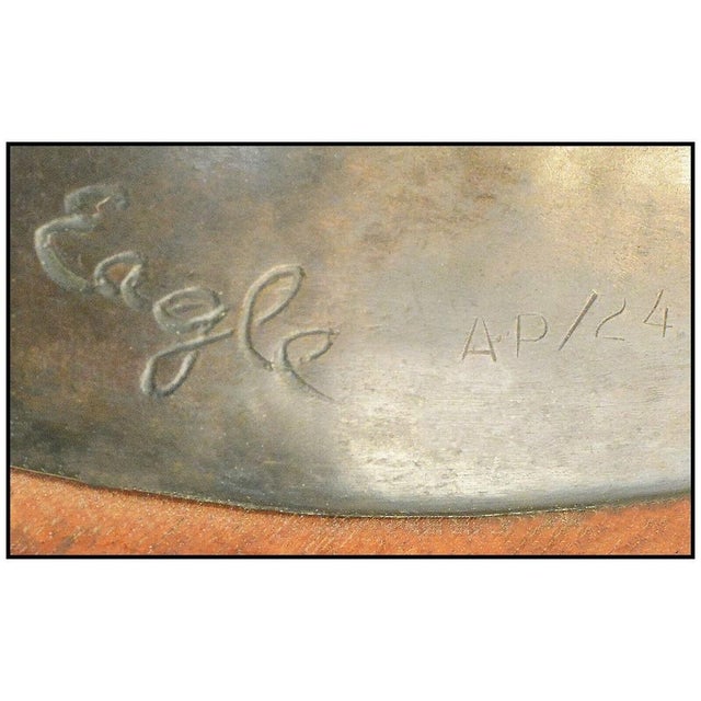 Metal 1970s Bald Eagle - Free, William Hald For Sale - Image 7 of 7