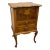 Mid 19th Century Flame Walnut Sewing Table Cabinet For Sale