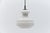 1960s White 3D Glass Hanging Lamp by Peill & Putzler, 1960s For Sale - Image 5 of 11