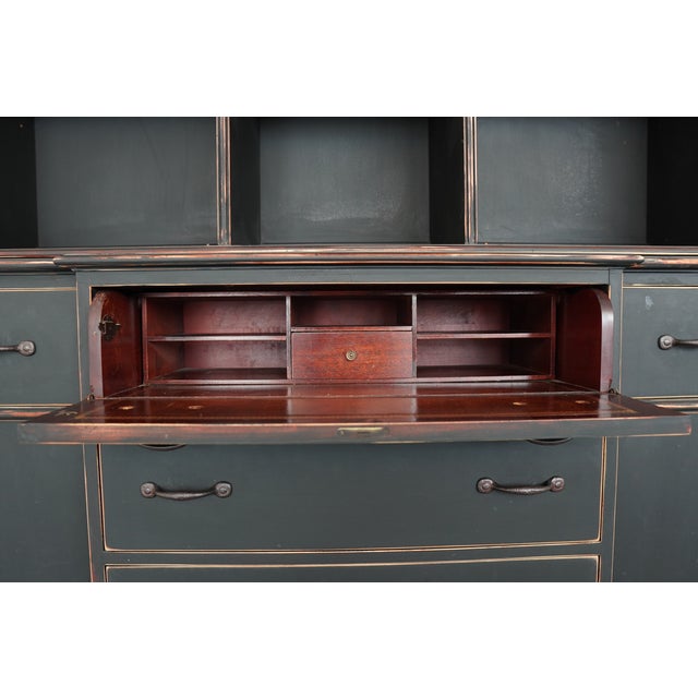 Vintage Painted Hutch For Sale - Image 10 of 13