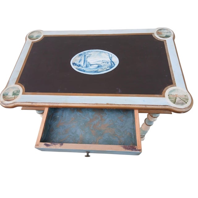 1970s Painted Lacquered Coffee Table, 1970s For Sale - Image 5 of 6