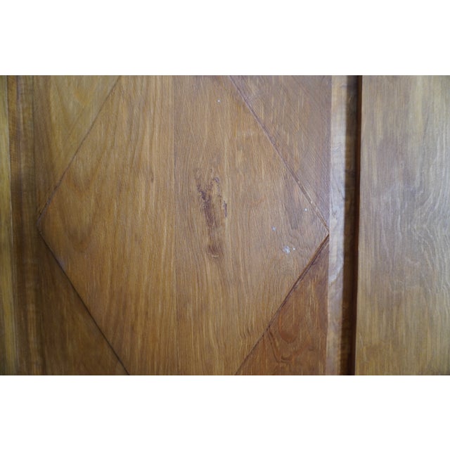 Late 20th Century Carved Wooden Armoire Made in Mexico For Sale - Image 13 of 13