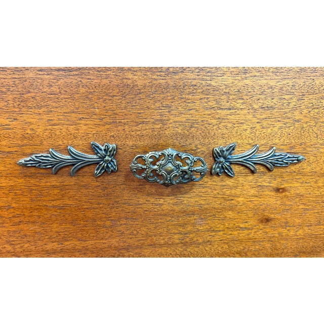 1960s Mid Century Hideaway Desk For Sale - Image 9 of 12