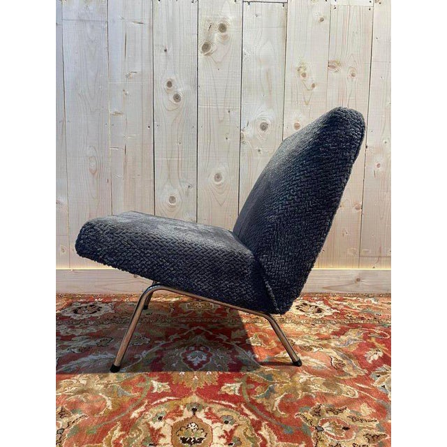 Lounge Chair by Joseph André Motte for Steiner For Sale - Image 9 of 9