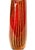 Art Glass Vase in Red and Gold From Monarch Glass Studio For Sale - Image 10 of 14