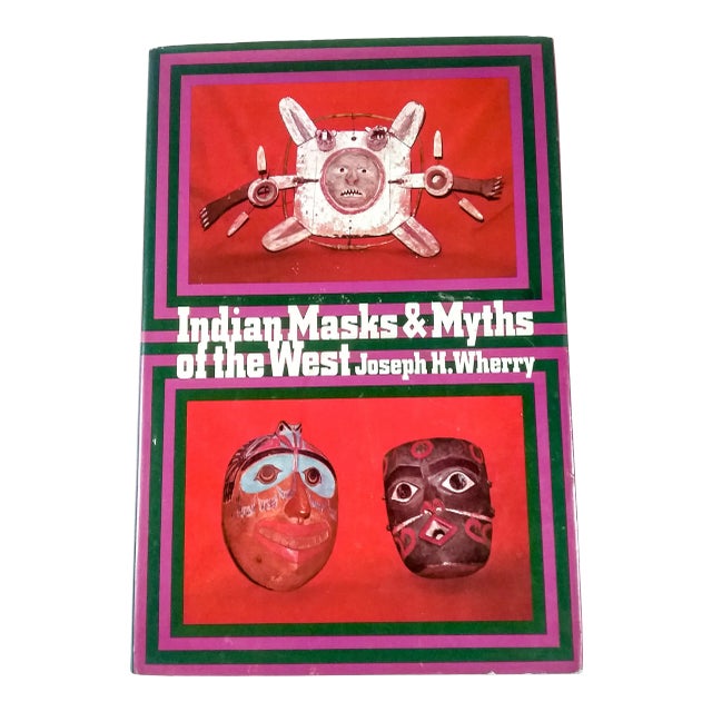 Indian Masks & Myths of the West Hardback Book For Sale
