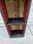 Green Folk Art Bookcase or Etagere With Faux Book Front Cabinets For Sale - Image 11 of 16