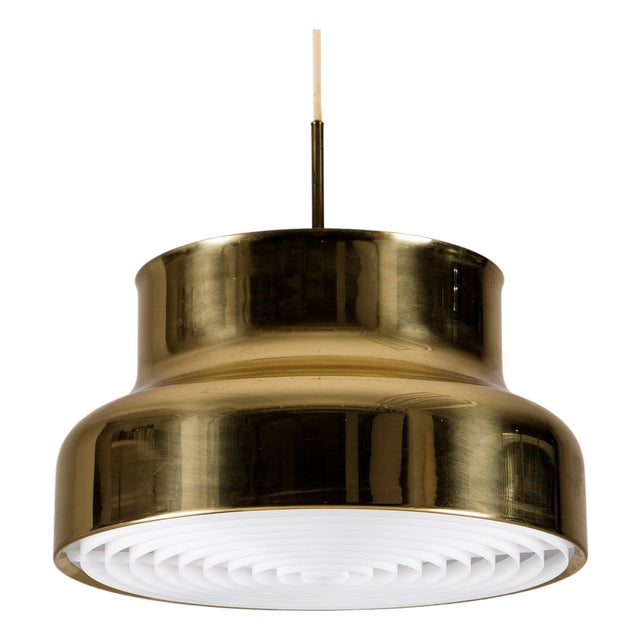 Bumling Ceiling Pendant in Brass attributed to Anders Pehrson, Sweden, 1960s For Sale