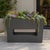 Sculpture Materials Modern Minimalist Cement Hole Outdoor Planter For Sale - Image 7 of 7