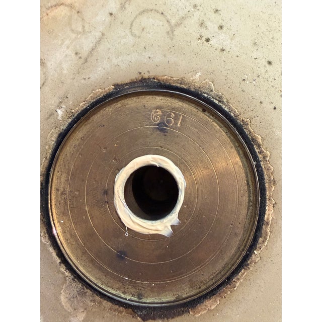 Neoclassical Green Onyx Pedestal With Rotating Top For Sale In New York - Image 6 of 8