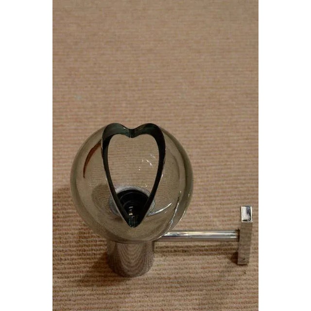 1960s Seguso Grey Glass Sconces - a Pair For Sale In New York - Image 6 of 11