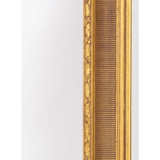 Late 20th Century Neoclassical Style Giltwood Framed Mirror For Sale - Image 4 of 6
