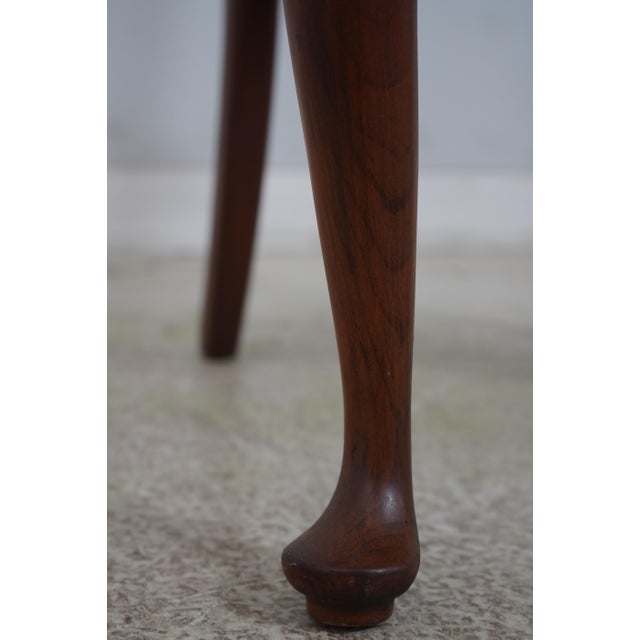 Wood Set of 8 Henkel Harris Cherry Dining Room Chairs For Sale - Image 7 of 12