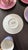Rare Complete 1990s Pottery Barn Japanese Iridescent Demitasse Set — 16 Pieces For Sale - Image 9 of 11