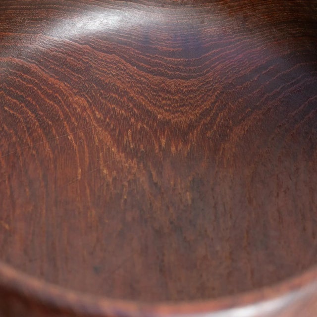 Bowl in Teak Wood, 1960 For Sale - Image 6 of 10