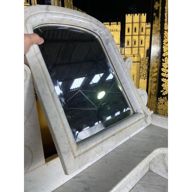 Gold Napoleon III Blackened Wood Vanity Unit For Sale - Image 8 of 13