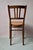 Antique Bistro Turned Wood Chair with Rattan Caning, 1900 For Sale - Image 11 of 12
