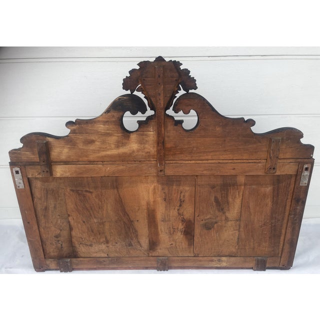 19th Century Neo-Renaissance Monumental Shelf for Hanging in Walnut For Sale - Image 15 of 18