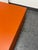 Custom Design Orange Leatherette Coffee Table For Sale - Image 12 of 12