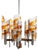 Italian Pendant Lamp in Murano Glass, Italy, 1970s For Sale