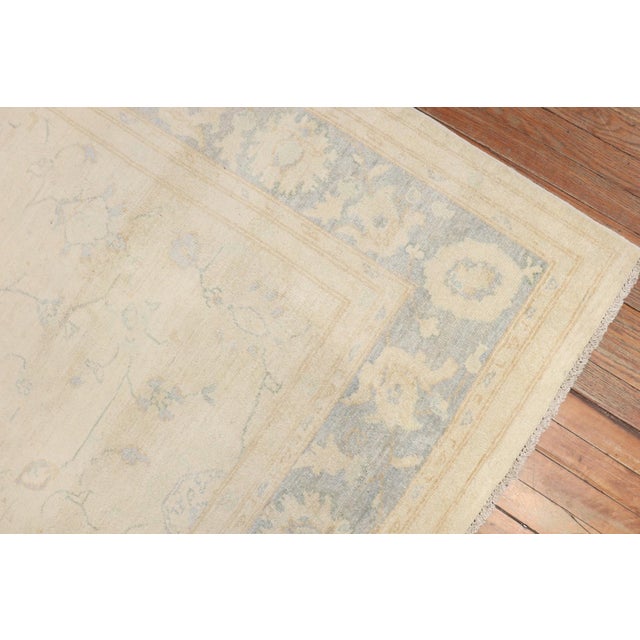 Early 21st Century Muted Pishawar Rug - 8'3" x 9'8" For Sale In New York - Image 6 of 7