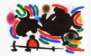 1972 Joan Miro Lithographe I-07