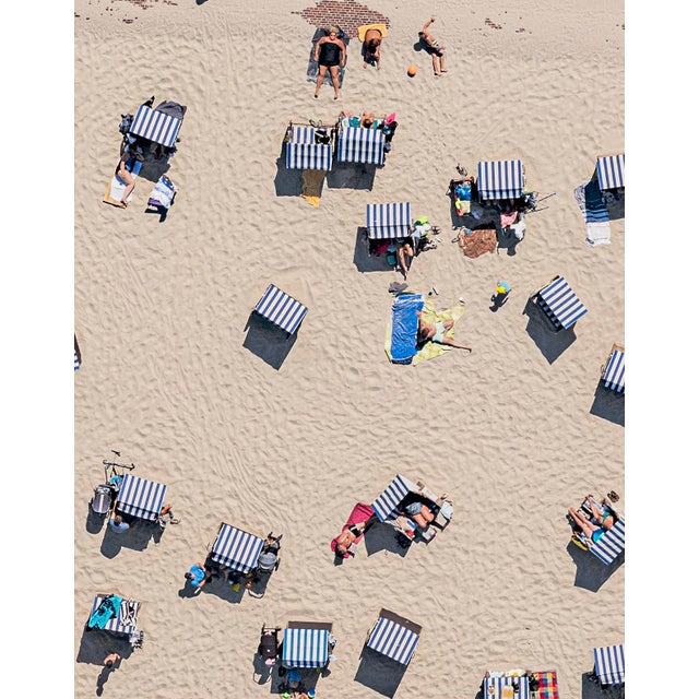 "EFI_Beachchairs_007" Contemporary Limited Edition Fine Art Photograph Print by Bernhard Lang For Sale - Image 4 of 7