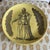 Mid 20th Century Signed Italian Handpainted Neoclassical Style Ochre Ceramic Plates- Set of 6 For Sale - Image 9 of 10