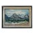 1980's Sheila W. Langlois " Shadows on the Tetons " Watercolor Landscape Painting, Framed For Sale