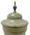 Vintage Ceramic Olive Painted Urn W/Lid For Sale - Image 4 of 5