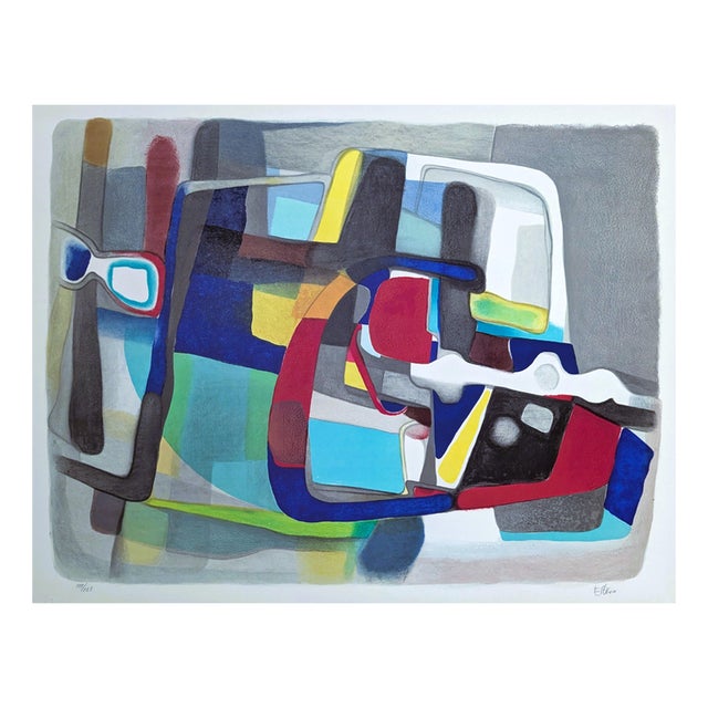 Maurice Estève, Aladdin, 1958, Litograph For Sale