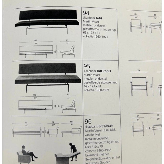 Mid-Century Daybed by Martin Visser for T Spectrum, the Netherlands, 1960s For Sale - Image 12 of 13