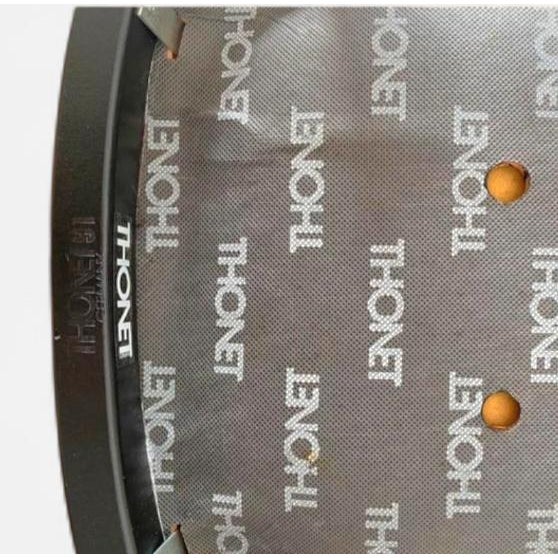 Model 91 Triangle Chairs by Michael Thonet, Set of 2 For Sale - Image 3 of 5