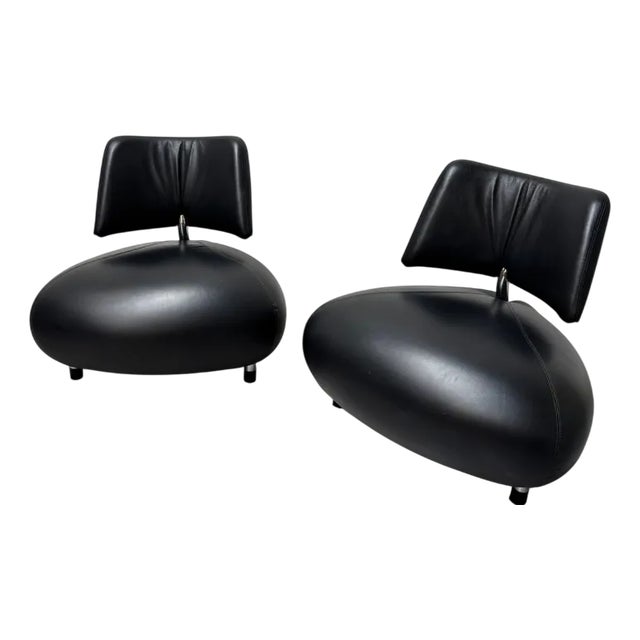Pallone Relax Chairs from Leolux, Set of 2 For Sale