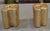 Mid-Century Modern Vintage 1950's American Mid Century Modern Le Mieux China Ceramic Weeping Gold Double Candlesticks - A Pair For Sale - Image 3 of 5
