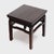Chinese Antique Chinese Walnut Waisted Stool, 19th Century For Sale - Image 3 of 5