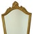 Plastic Classic Gold Leaf Mirror Crested Mirror, 1960s For Sale - Image 7 of 18