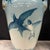19th Century French Faience Three-Piece Vase and Jardinière Set With Swallows by Keller and Guerin For Sale - Image 15 of 16