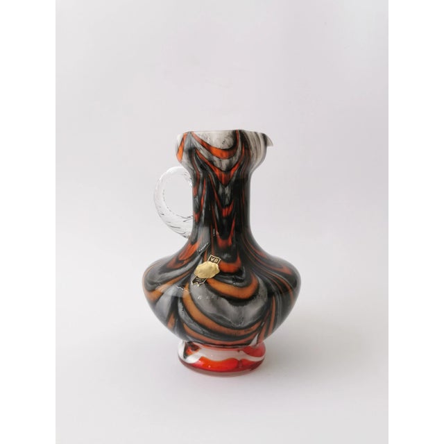 Vintage Opaline Vase by Carlo Moretti for Vb / Vetreria Borgonovo, Italy, 1960s For Sale - Image 12 of 12